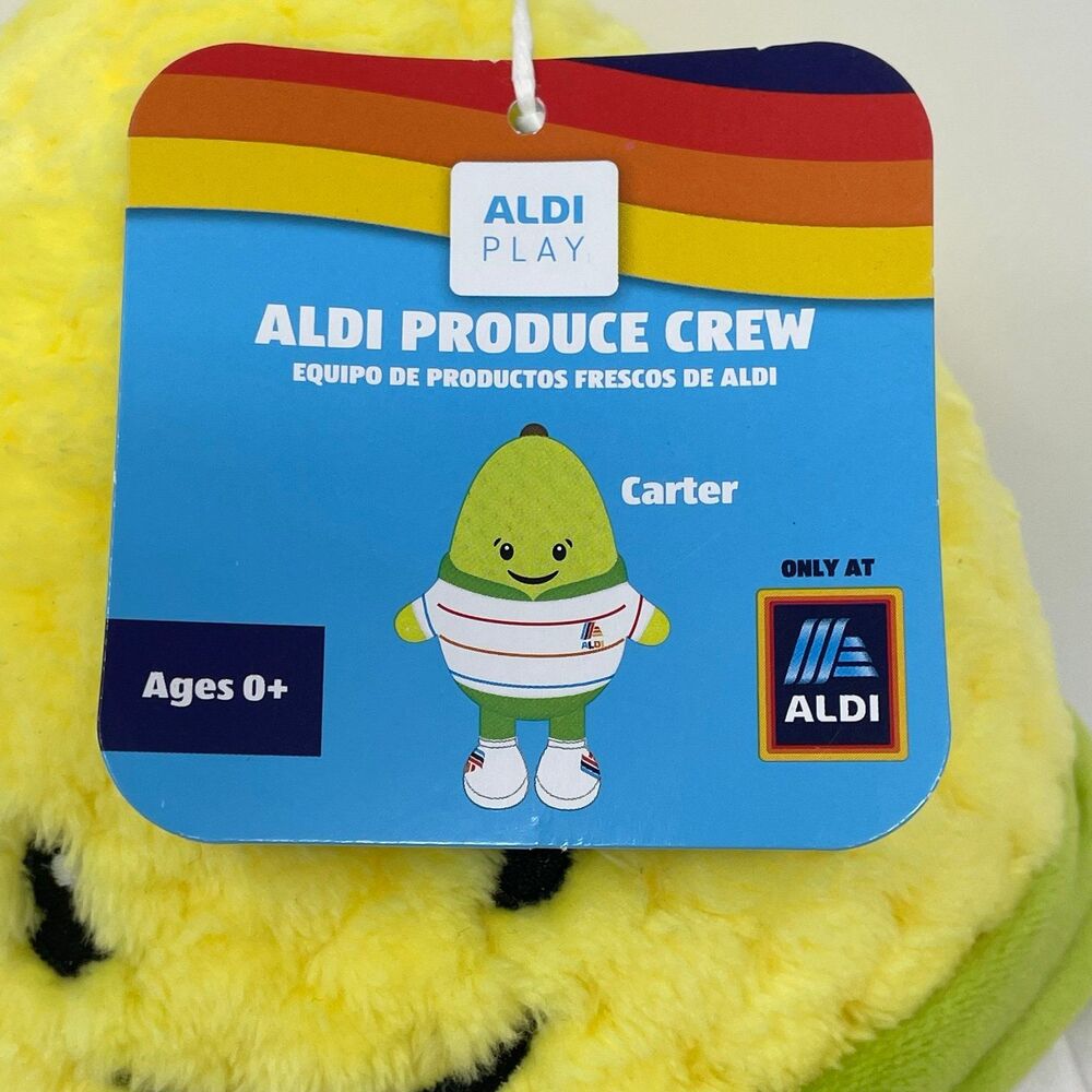 NWT ALDI Play‎ Produce Crew Carter Corn Cob Plush - Picture 7 of 12